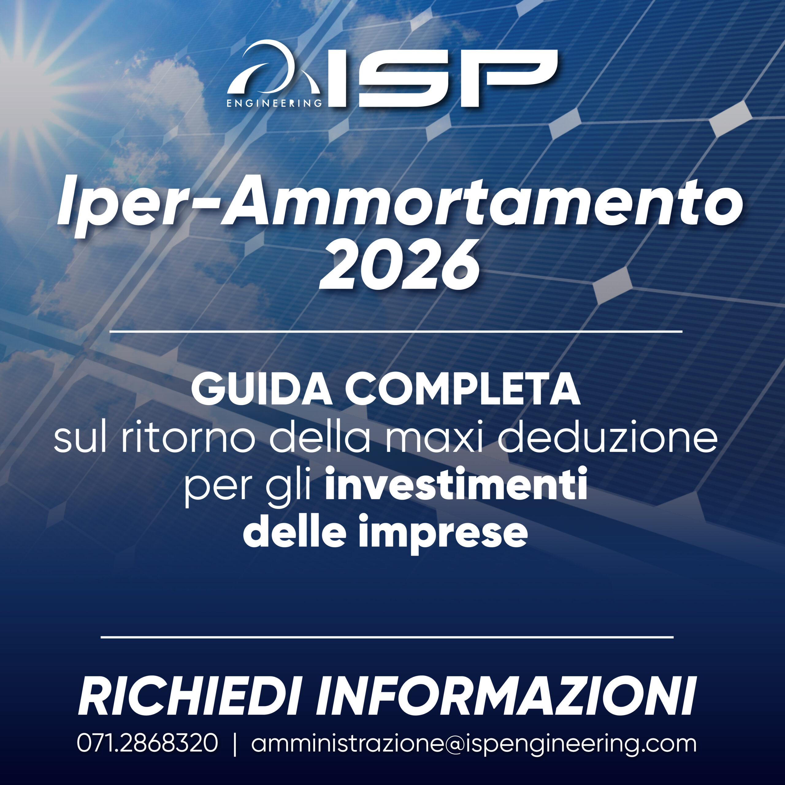 iper-ammortamento 2026 - ISP